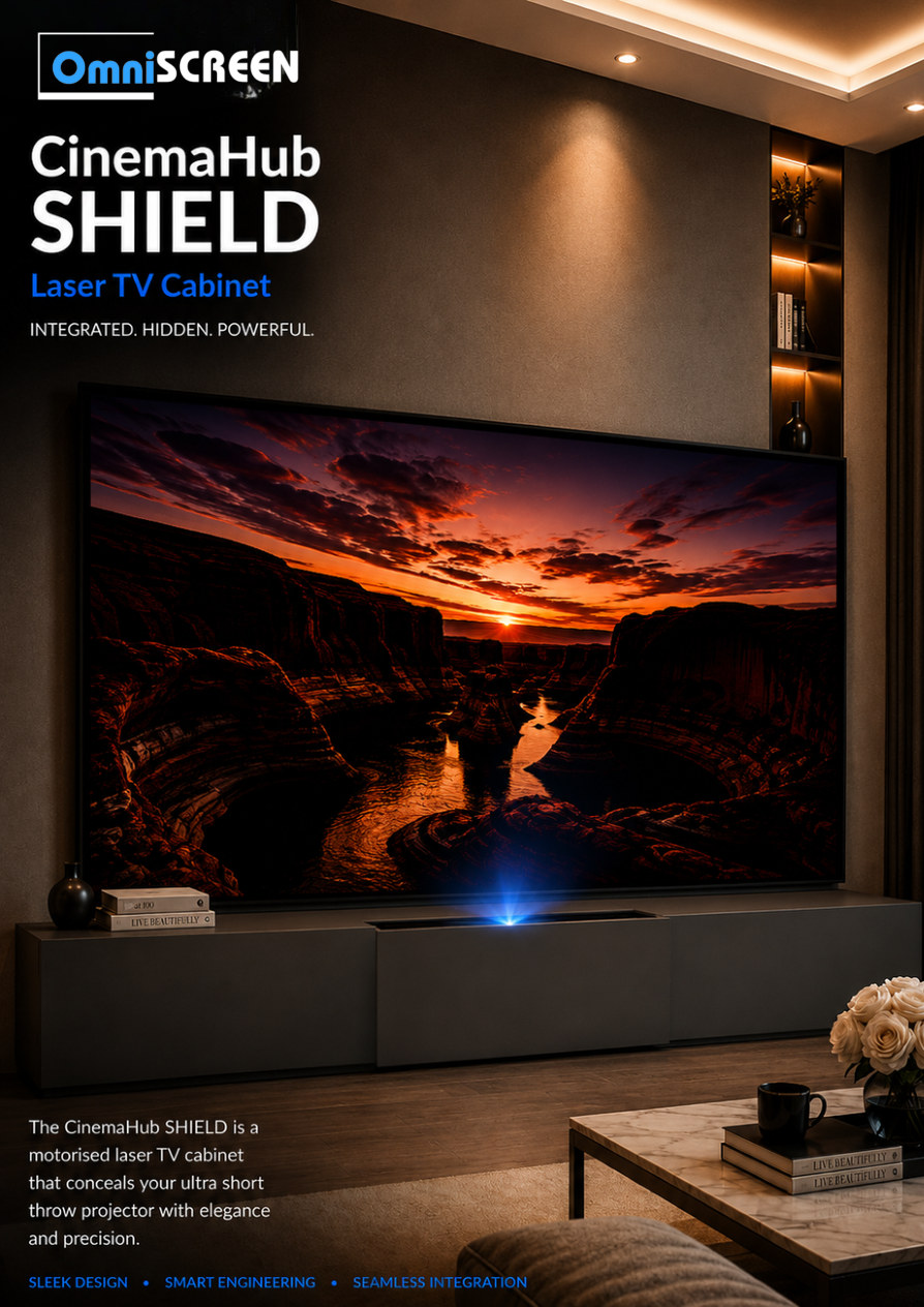 CinemaHub Shield cabinet